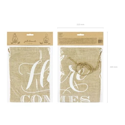 Jelzőtábla itt jön a menyasszony 41x51 cm