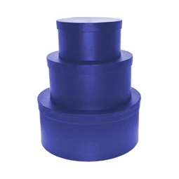 Kalapdoboz kerek 25 cm, 20 cm, 15 cm S/3
