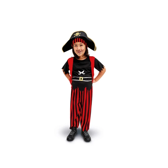 Kalóz jelmez mix méret 96-116 cm