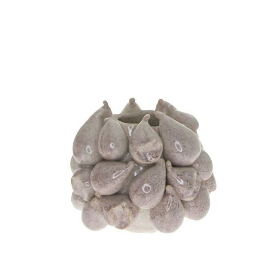 Kaspó 3D füge mintával 18x17,5x16 cm