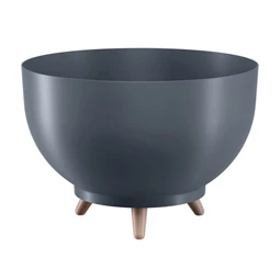 MIKA SATINA kaspó lábakkal, kerek 24 cm