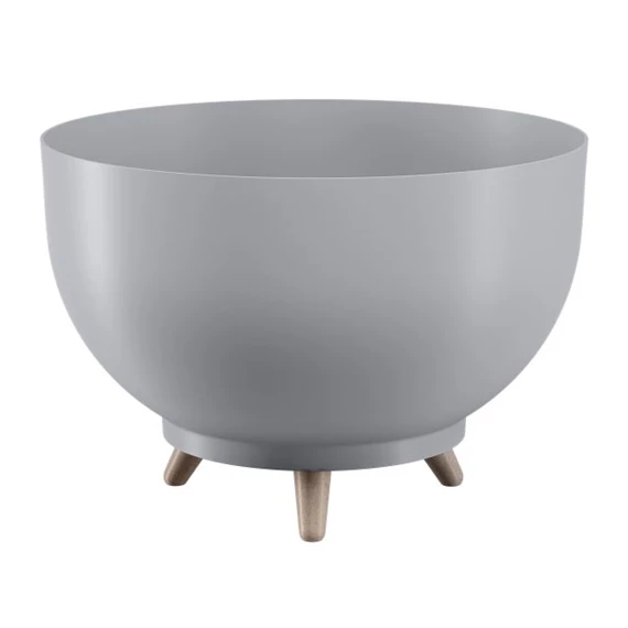 MIKA SATINA kaspó lábakkal, kerek 24 cm