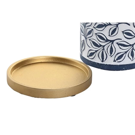 Kaspó alátéttel 13x13x14 cm 4 féle