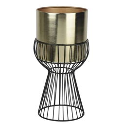 Kaspó állvánnyal 19,5x40 cm