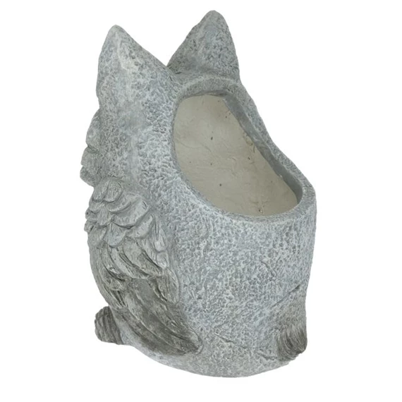 Kaspó ültethető, bagoly 22,5x23x31,5 cm