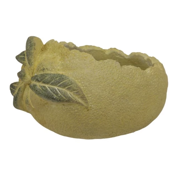 Kaspó citrom formájú 18,5x12x10,5 cm