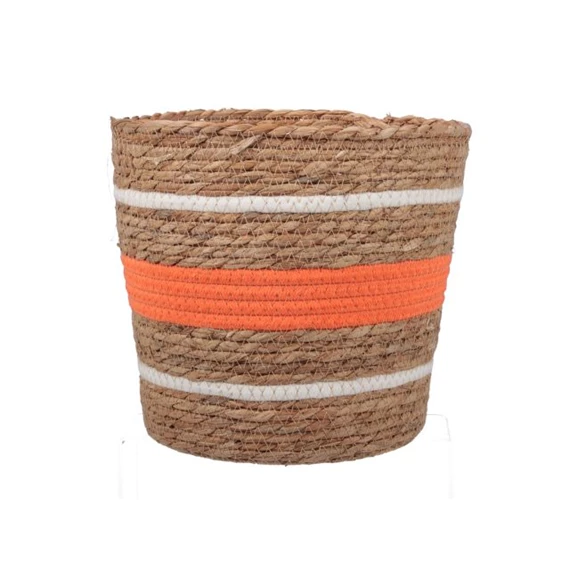 Kaspó kerek, bélelt 25x24 cm