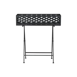 Kaspó lábakkal, szögletes 65x20x71 cm