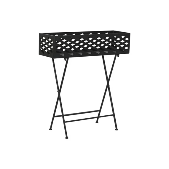 Kaspó lábakkal, szögletes 65x20x71 cm