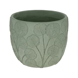 Kaspó levél mintával 20,7x20,7x17,8 cm