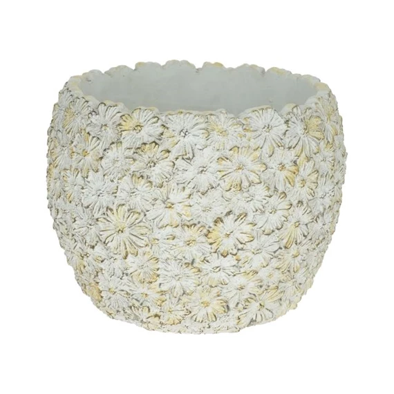 Kaspó Margaréta mintával 22,5x22,5x18 cm