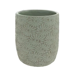 Kaspó margaréta mintával 17x17x20,8 cm