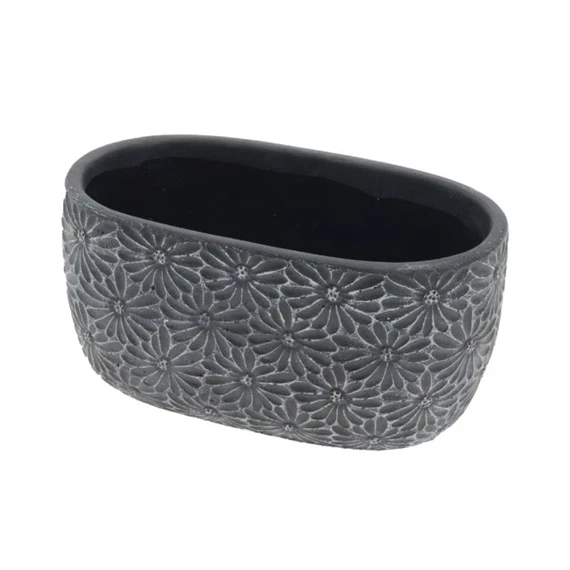 Kaspó margaréta mintával 20x11x9,8 cm