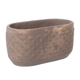 Kaspó ovális 25,5x14x13 cm