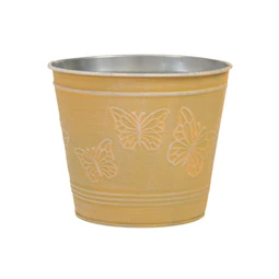 Kaspó pillangó mintával 14x12 cm