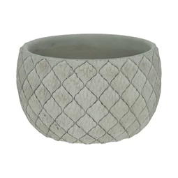 Kaspó rombusz mintával 20x20x10,8 cm