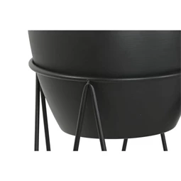 Kaspó szett állvánnyal 38x38x80 cm S/3