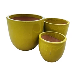 Kaspó szett 33x31, 27,5x25, 21x20 cm S/3