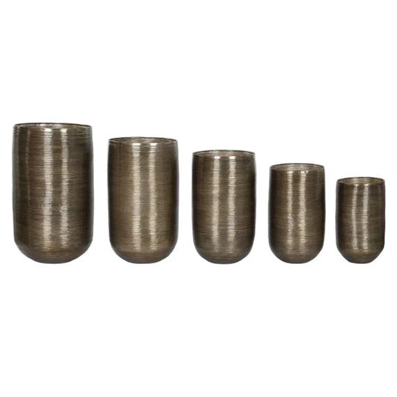 Kaspó szett kerek 50x50x89 cm S/5