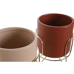 Kaspó szett 18x18x21 cm 2 féle