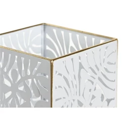 Kaspó szett leveles 15x15x15 cm S/3