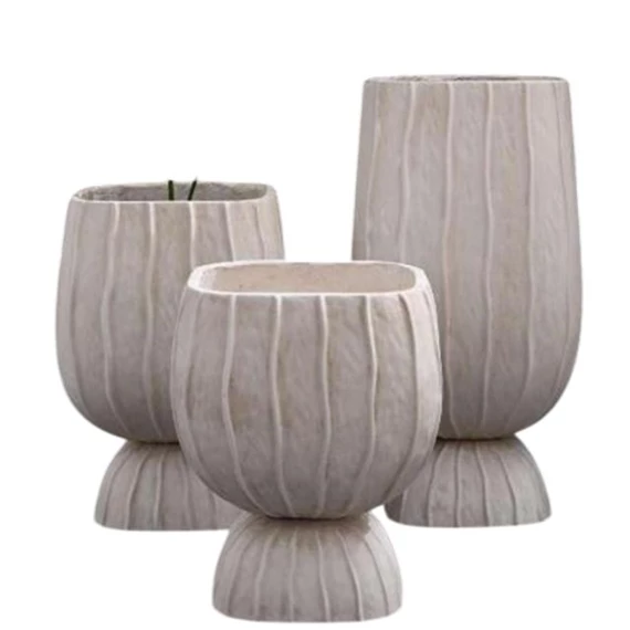 Kaspó szett 32x32x60 cm