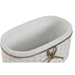 Kaspó szett szögletes 23x13x11 cm 2 féle S/2