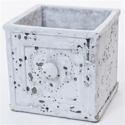 Kaspó szögletes 15,5x15x14,5 cm