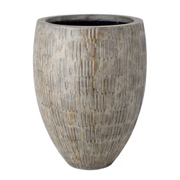 Kaspó vonal mintával 35x35x46 cm