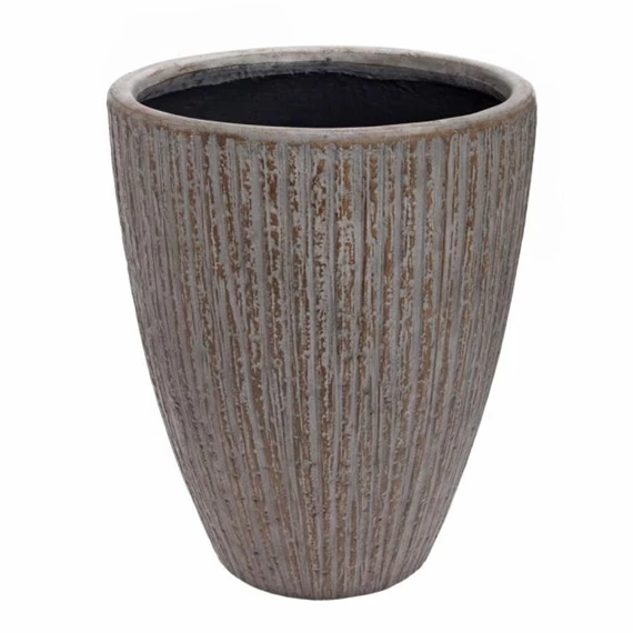 Kaspó vonal mintával 56x66 cm