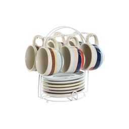 Kávés készlet 20x18x20 cm S/6