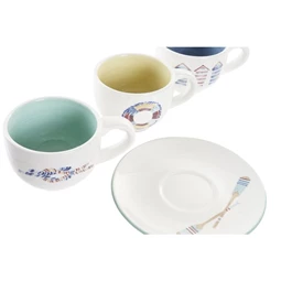 Kávés készlet 23x20x20 cm 180 ml S/6