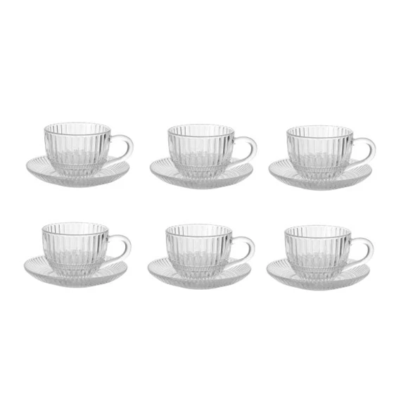 Kávés készlet 9x9x6,6 cm S/6