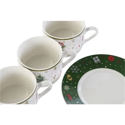 Kávés szett 8x7,5x5,7 cm 200 ml S/6