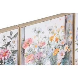 Kép 3D vázás 40x2,5x40 cm 4 féle