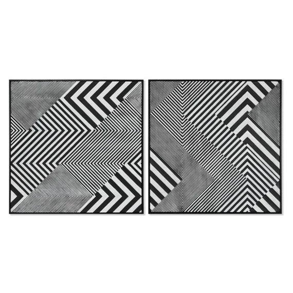 Kép absztrakt 3D-s, keretes 100x4x100 cm 2 féle