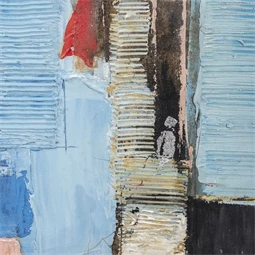 Kép absztrakt 100x2,4x100 cm 2 féle