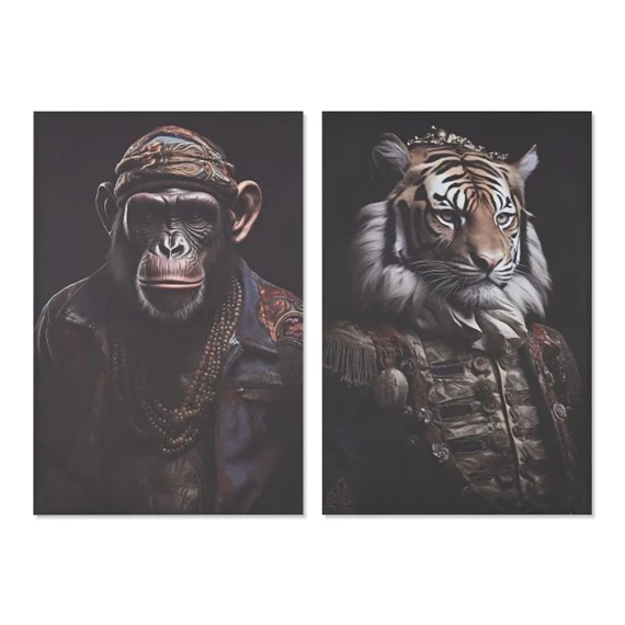 Kép állatos 80x3x120 cm 2 féle