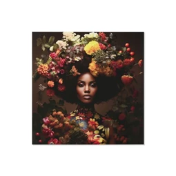 Kép edzett üveg, nő 120x0,4x120 cm