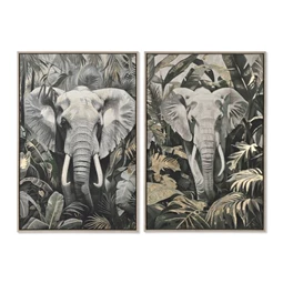 Kép elefánt 63x4,5x93 cm 2 féle