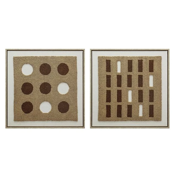 Kép keretes, 3D-s 60x3x60 cm 2 féle