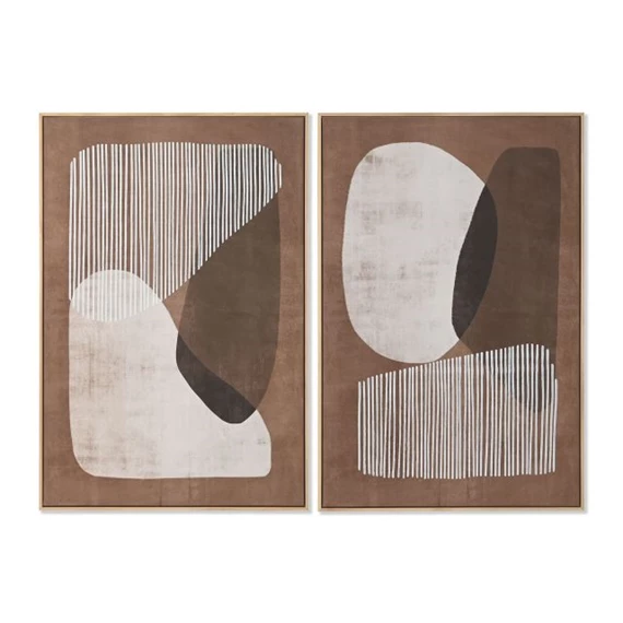 Kép keretes, absztrakt 83x4,3x123 cm 2 féle