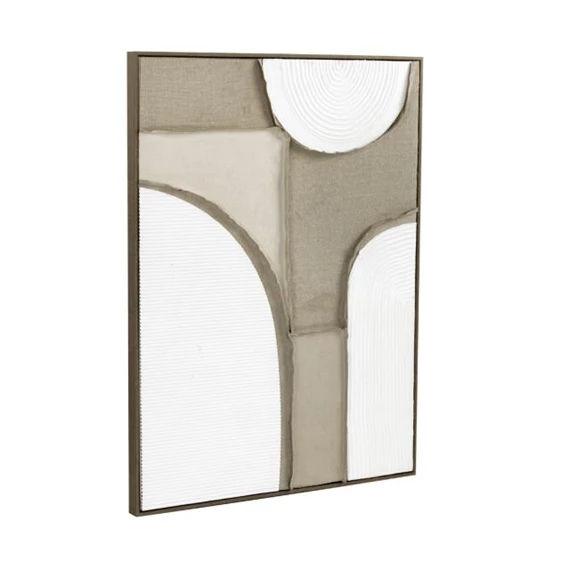 Kép keretes, absztrakt 62x3,8x82 cm 2 féle