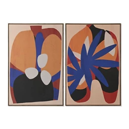 Kép keretes, absztrakt 80x4,5x120 cm 2 féle