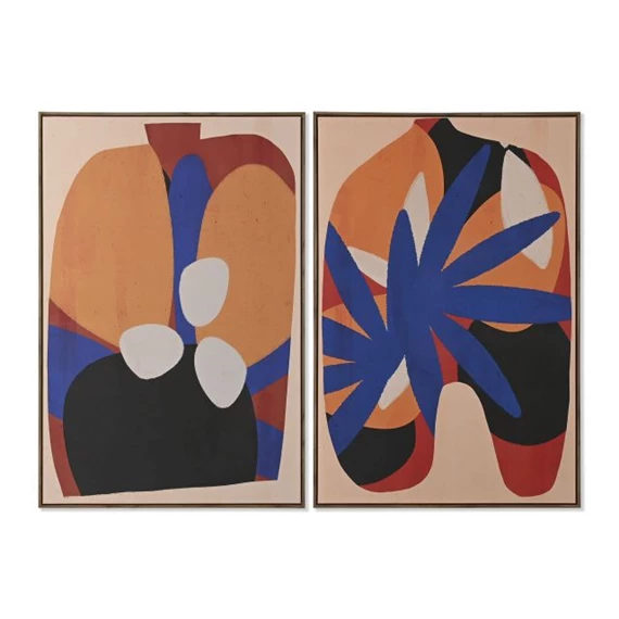 Kép keretes, absztrakt 80x4,5x120 cm 2 féle