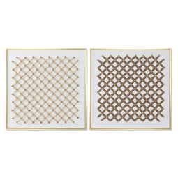 Kép keretes, absztrakt 100x3,5x100 cm 2 féle