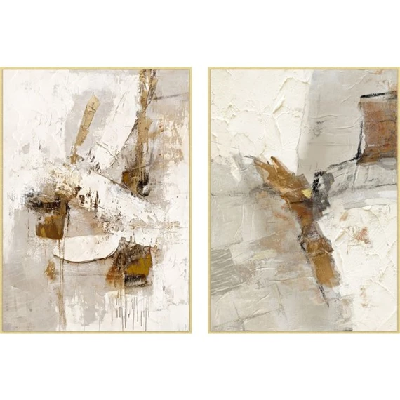 Kép keretes, absztrakt 103x4,5x143 cm 2 féle