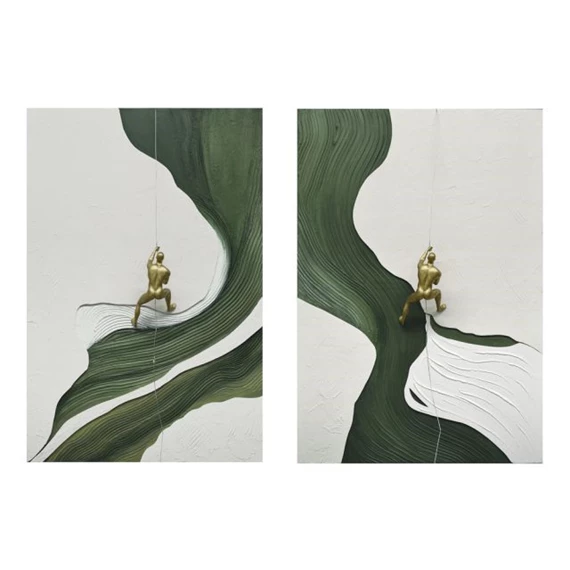 Kép keretes, ember 80x3,50x120 cm 2 féle