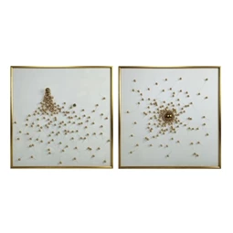 Kép keretes, golyók 100x3,5x100 cm 2 féle