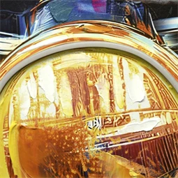 Kép keretes, kézzel festett, LED-es, gorilla 123x3x83 cm 2 féle